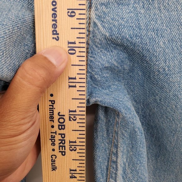 Reformation Women's Straight Leg Jeans - Blue - Picture 10 of 13